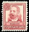 (№46) Марка Куба 1917 год "Антонио Масео", Гашеная
